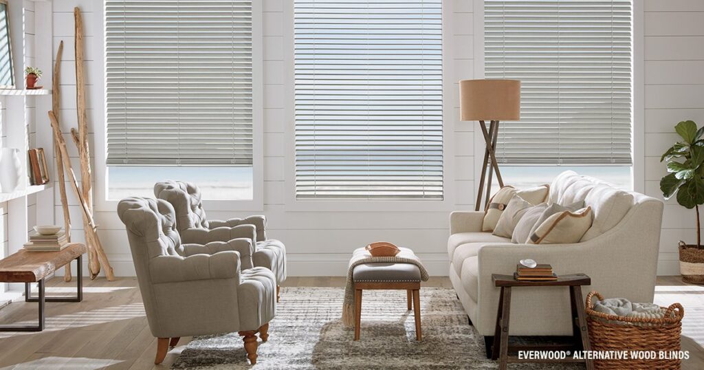 Alternative wood blinds