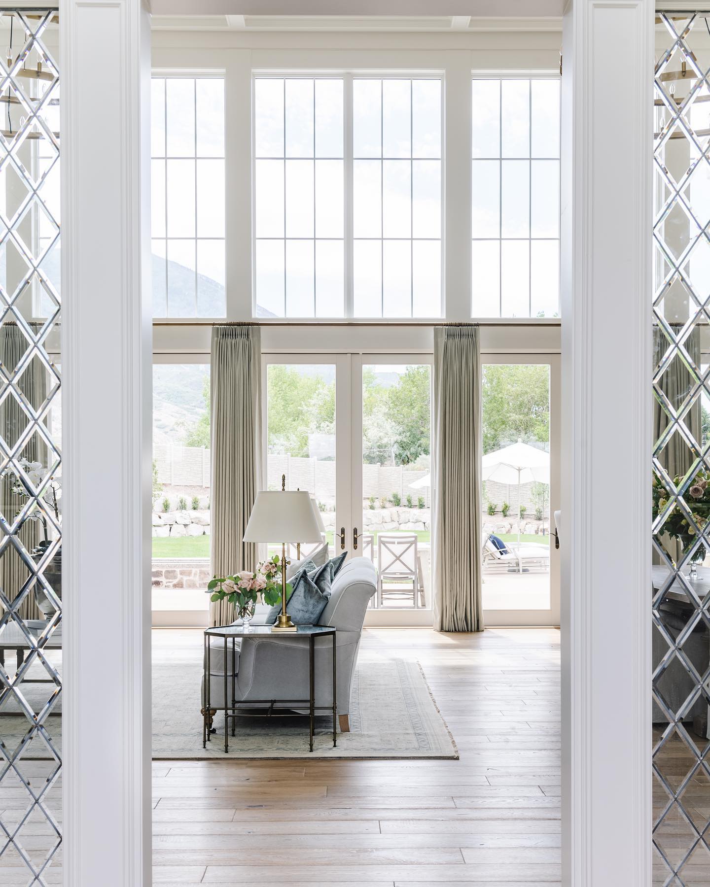 Window Coverings for French Door Ideas
